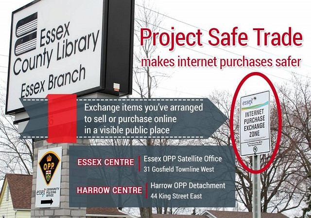 Image of Project Safe Trade sign