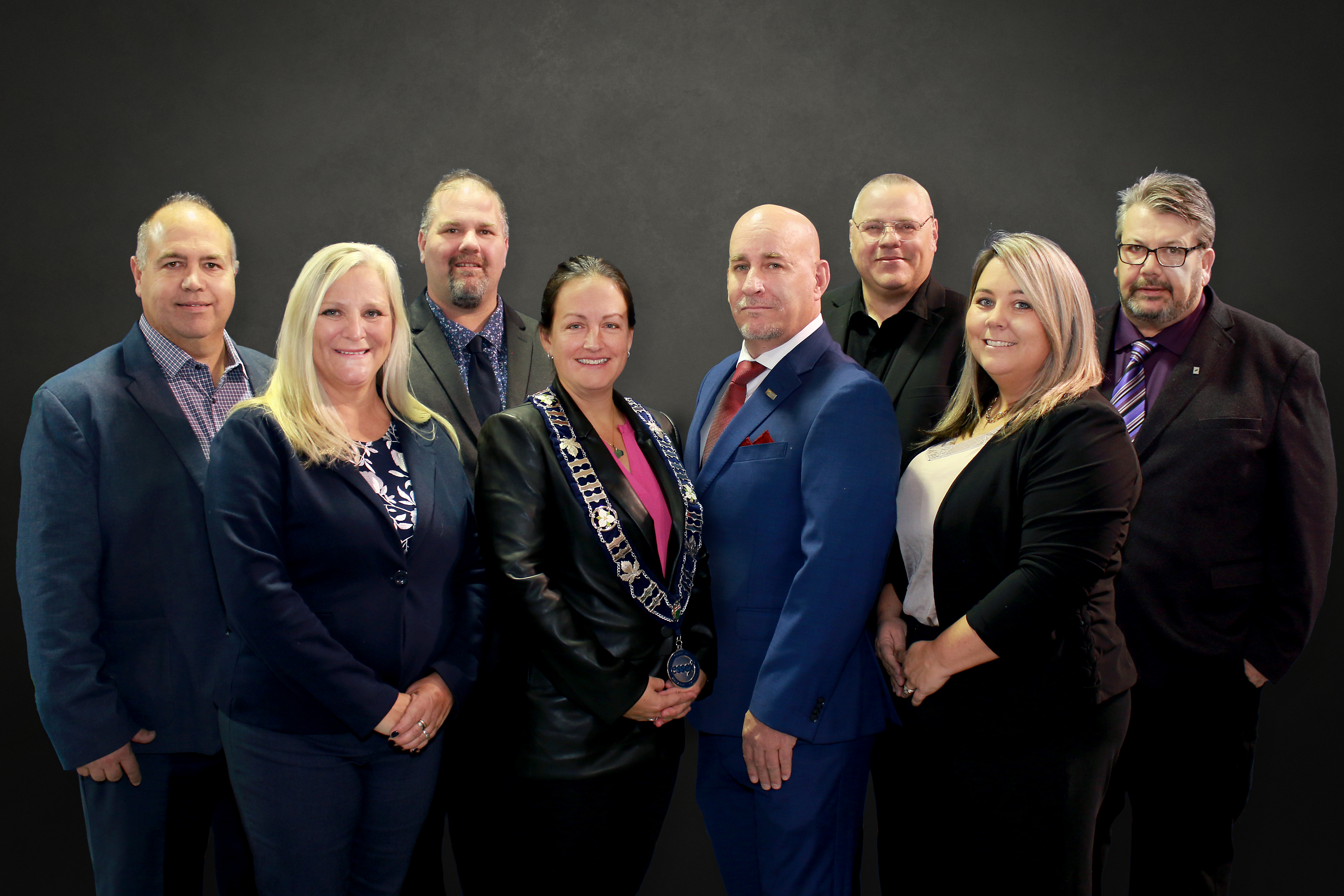 Group photo of Town of Essex Council Members